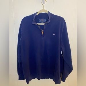 Dark Blue Vineyard Vines Quarter Zip
